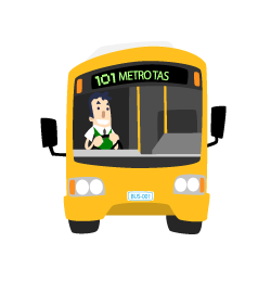 Metro Tasmania bus
